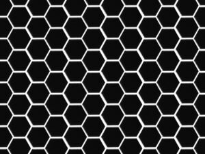Hexagon Black