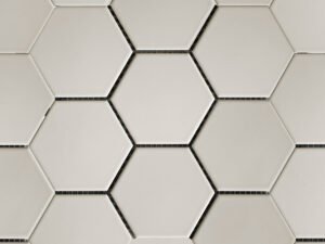 Hexagon Light Mink 3X3.5