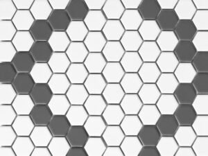 Hexagon Grey-White
