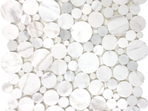 Marmol Statuario Circle